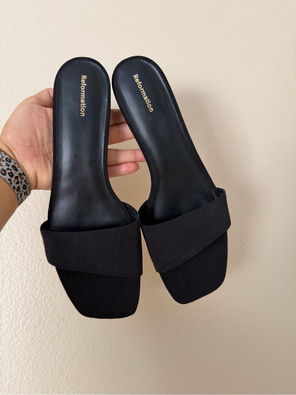 Reformation Christina Heeled Sandals 9